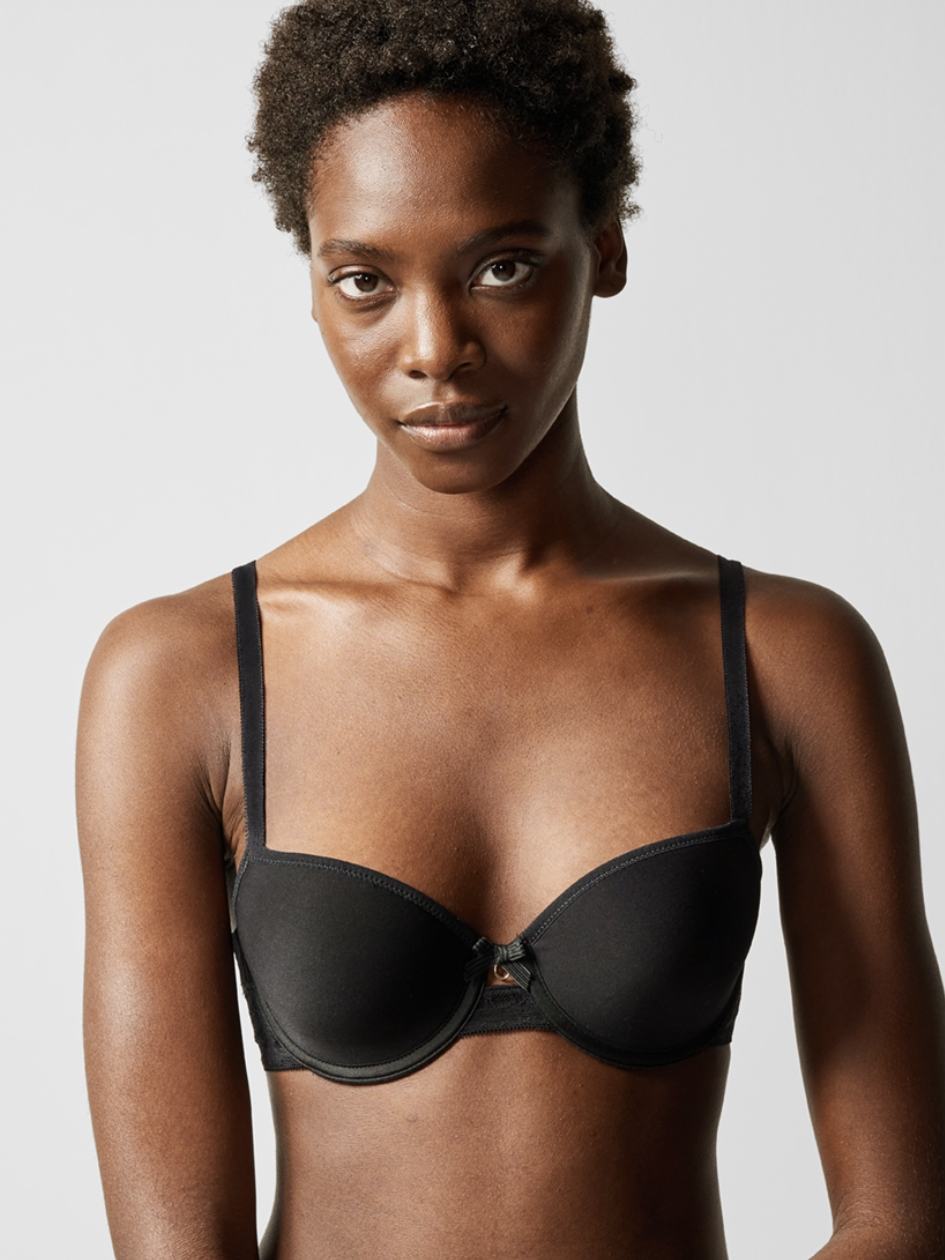 Black Women Chantelle Alto Memory Foam Bras | JYV6162FG