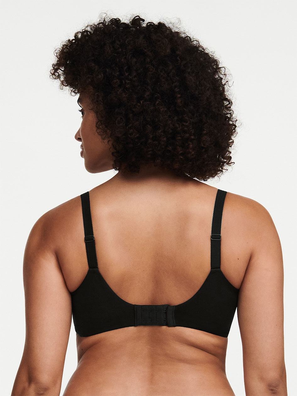 Black Women Chantelle C Comfort Seamless Underwire Unlined Bra | FHN6899ZK