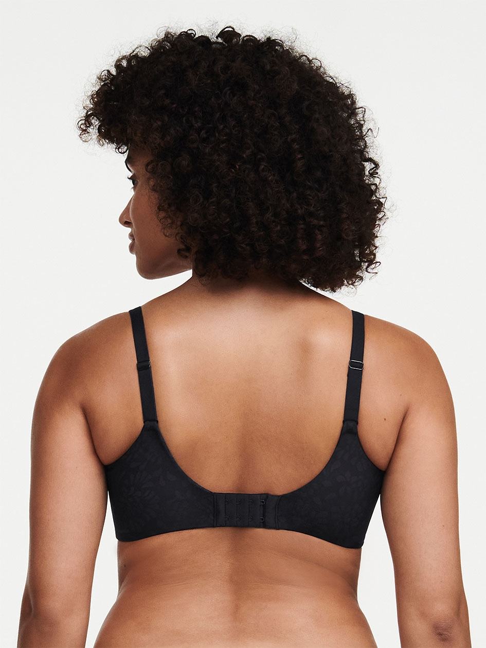 Black Women Chantelle Comfort Chic Back Shaping Minimizer Bras | XRX4824EB