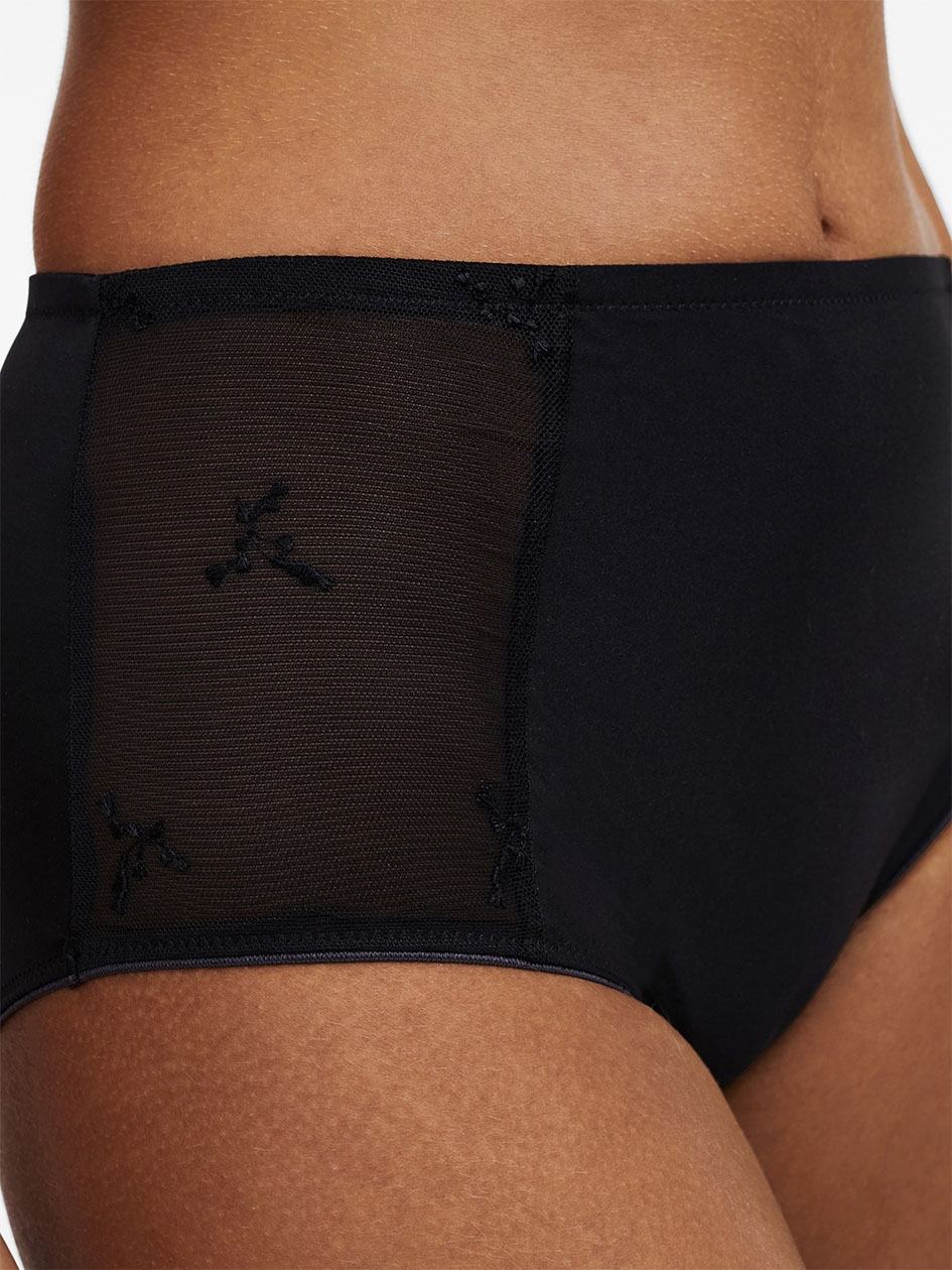 Black Women Chantelle Every Curve High Waist Briefs | JMY1372NZ