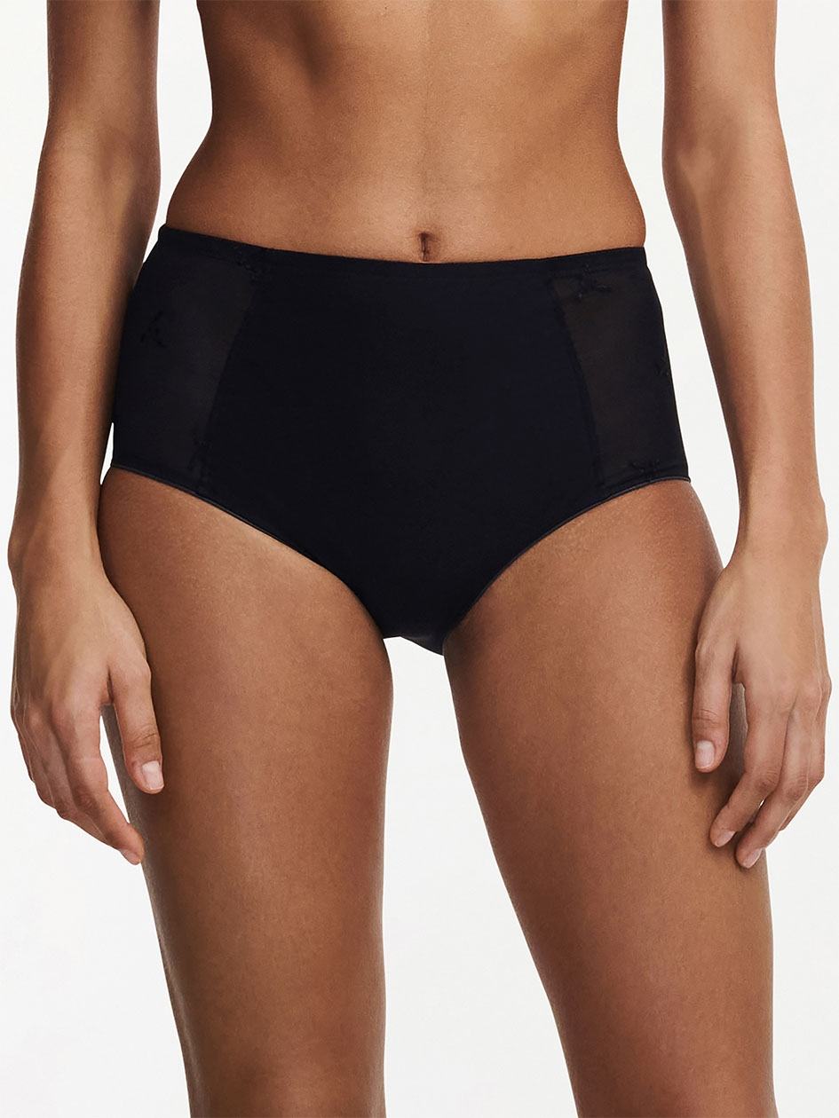 Black Women Chantelle Every Curve High Waist Briefs | JMY1372NZ