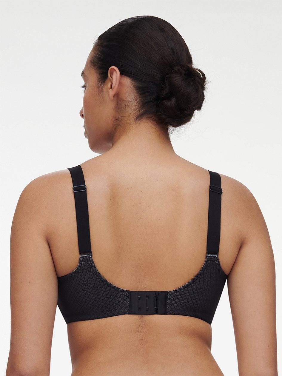 Black Women Chantelle Everyday High-Support Sport Bra | WDC4778XD