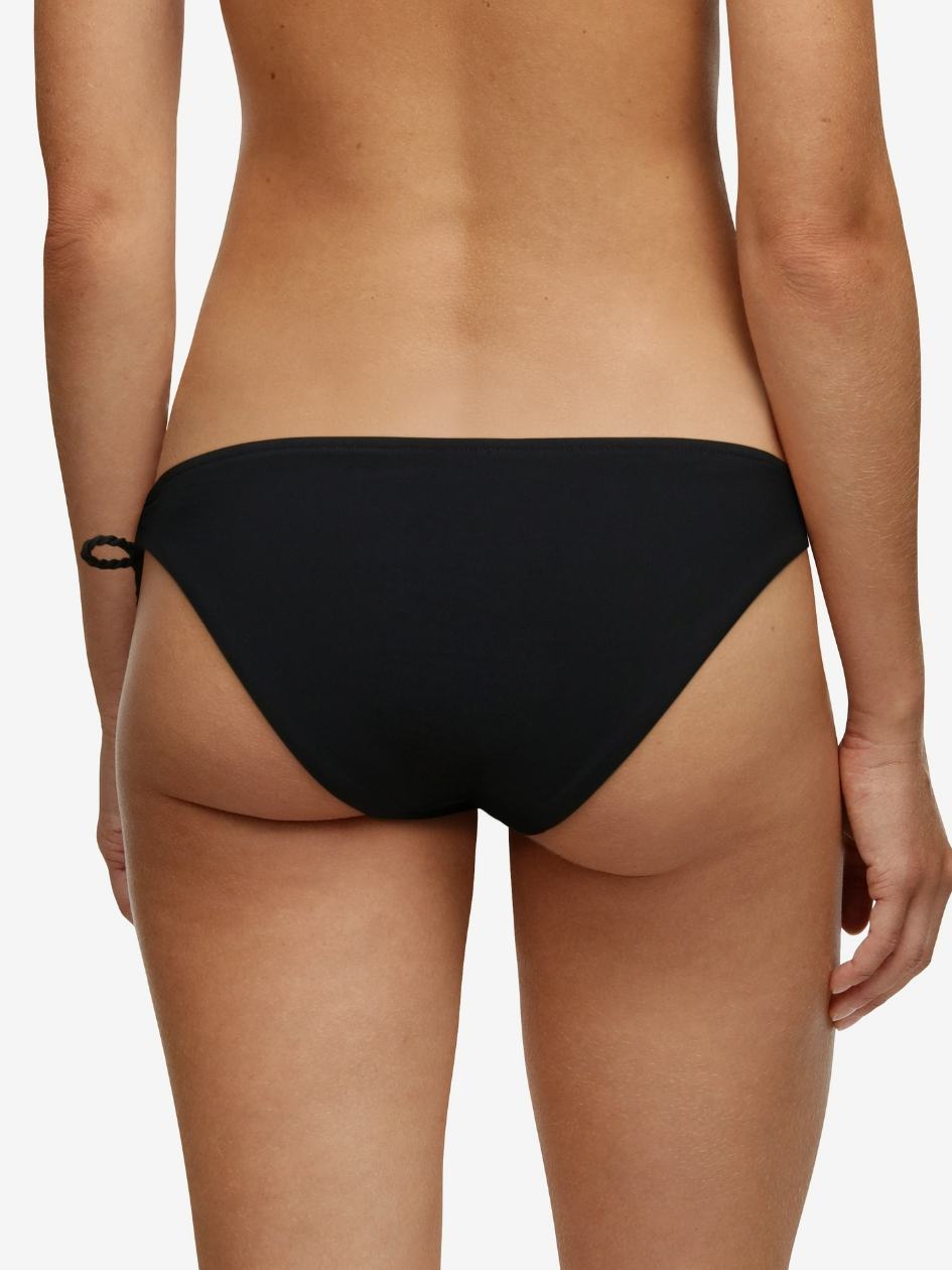 Black Women Chantelle Inspire Cheeky Swim Bikini Bottoms | YMQ281LI