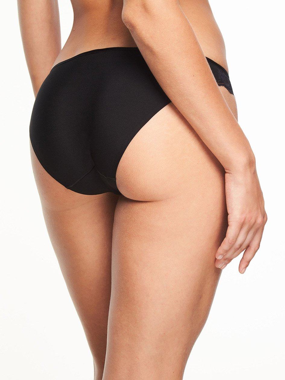 Black Women Chantelle Orangerie Bikini Bottoms | OMQ4156IO