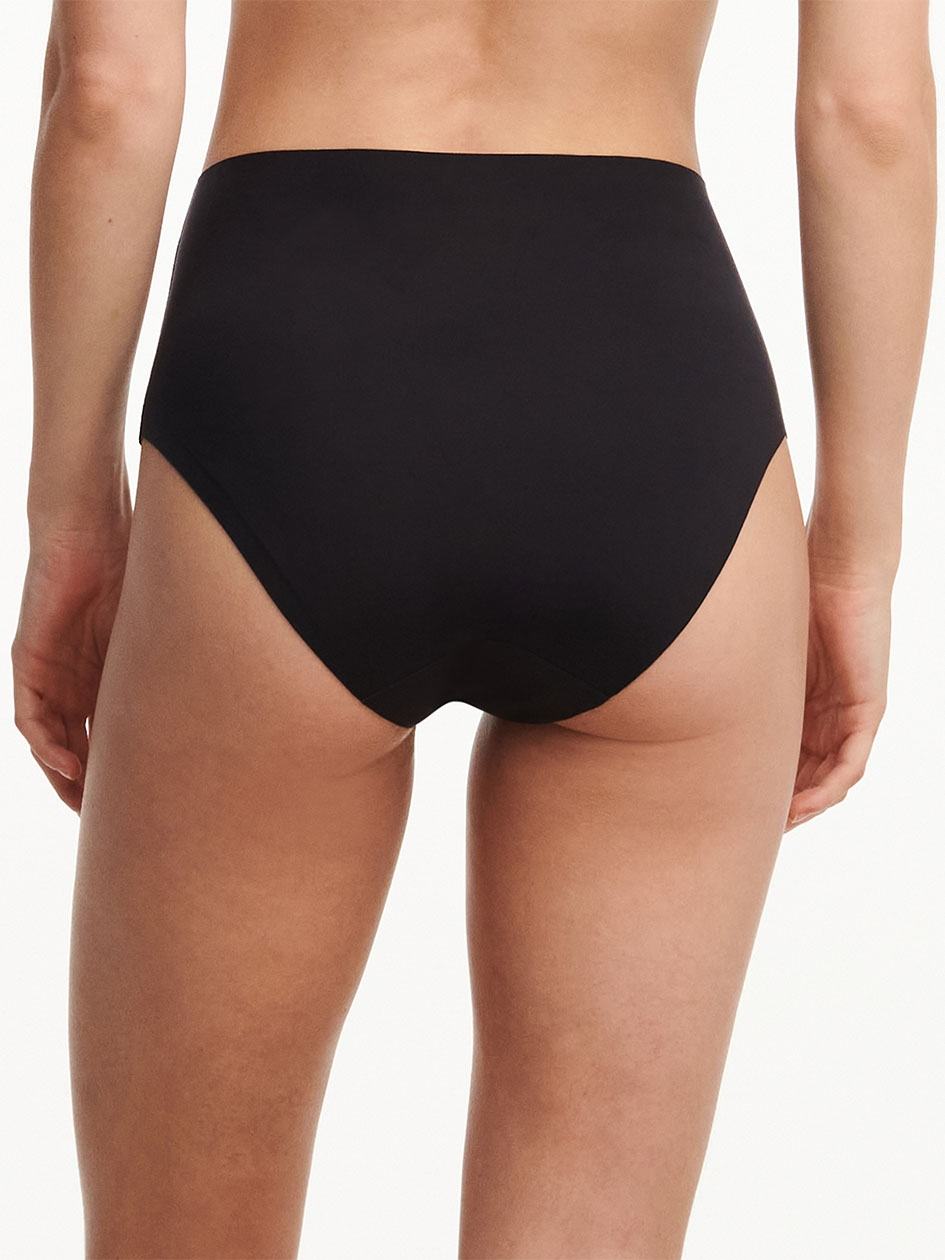 Black Women Chantelle Pure Light High Waist Briefs | ZAP237IR