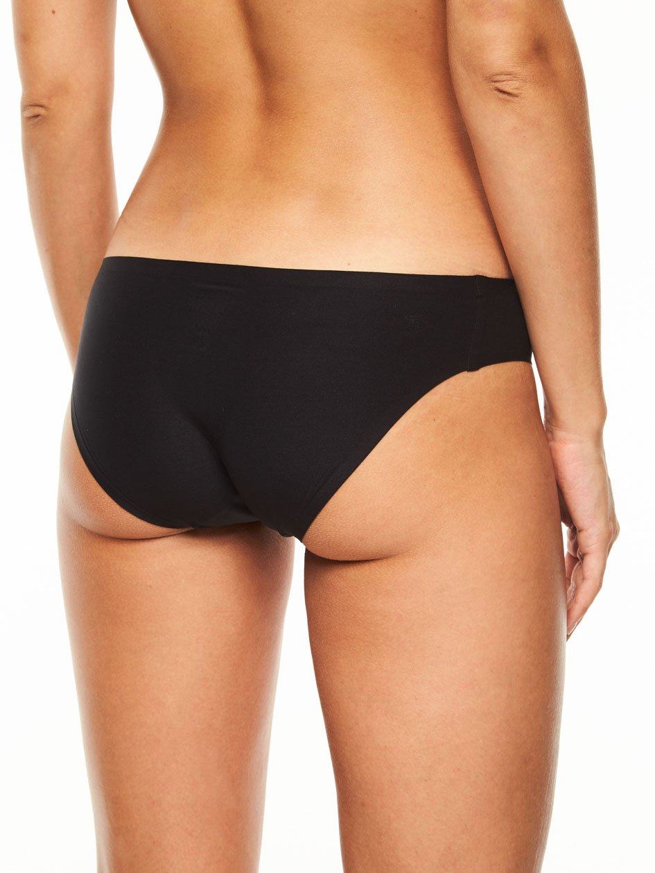 Black Women Chantelle SoftStretch Bikini Panty | RRZ3241FY