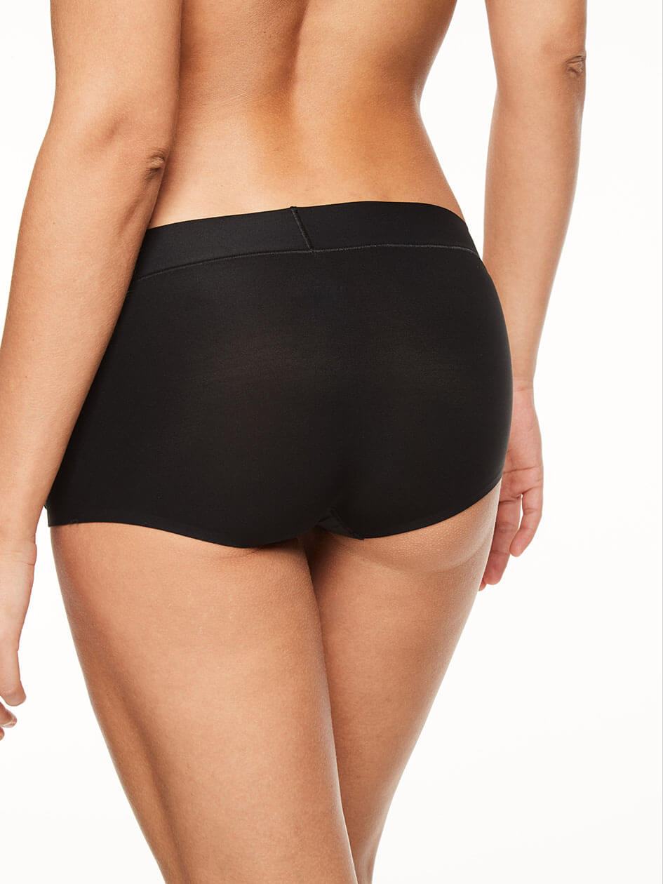 Black Women Chantelle SoftStretch Boyshort Briefs | UST6155WO