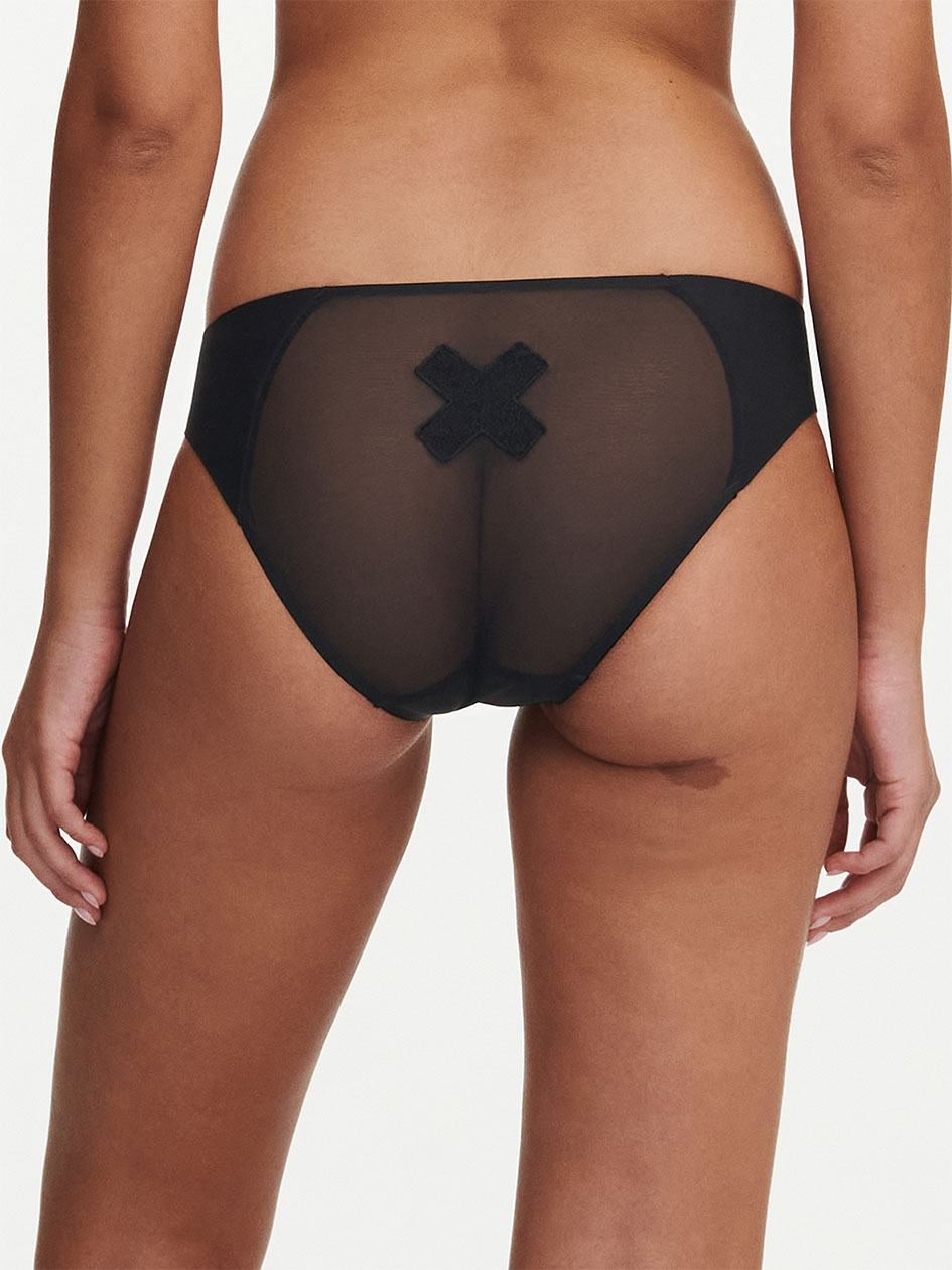 Black Women Chantelle Xplicit Bikini Panty | DMN2385QX