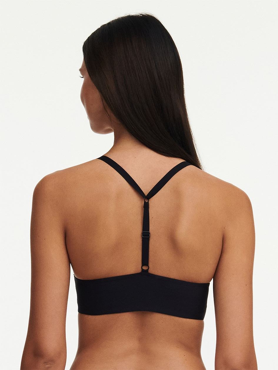 Black Women Chantelle Xplicit Wireless Bralettes | XXA3353OU