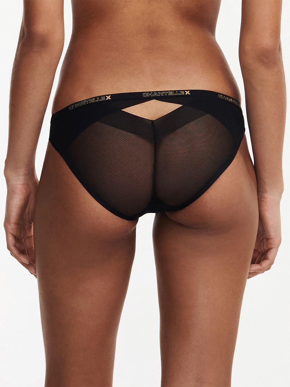 Black Women Chantelle Xpose Briefs | RAE9298GG