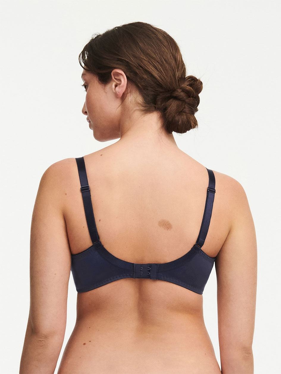 Blue Women Chantelle Bold Curve Full Coverage Wireless Bras | JGZ4553YQ