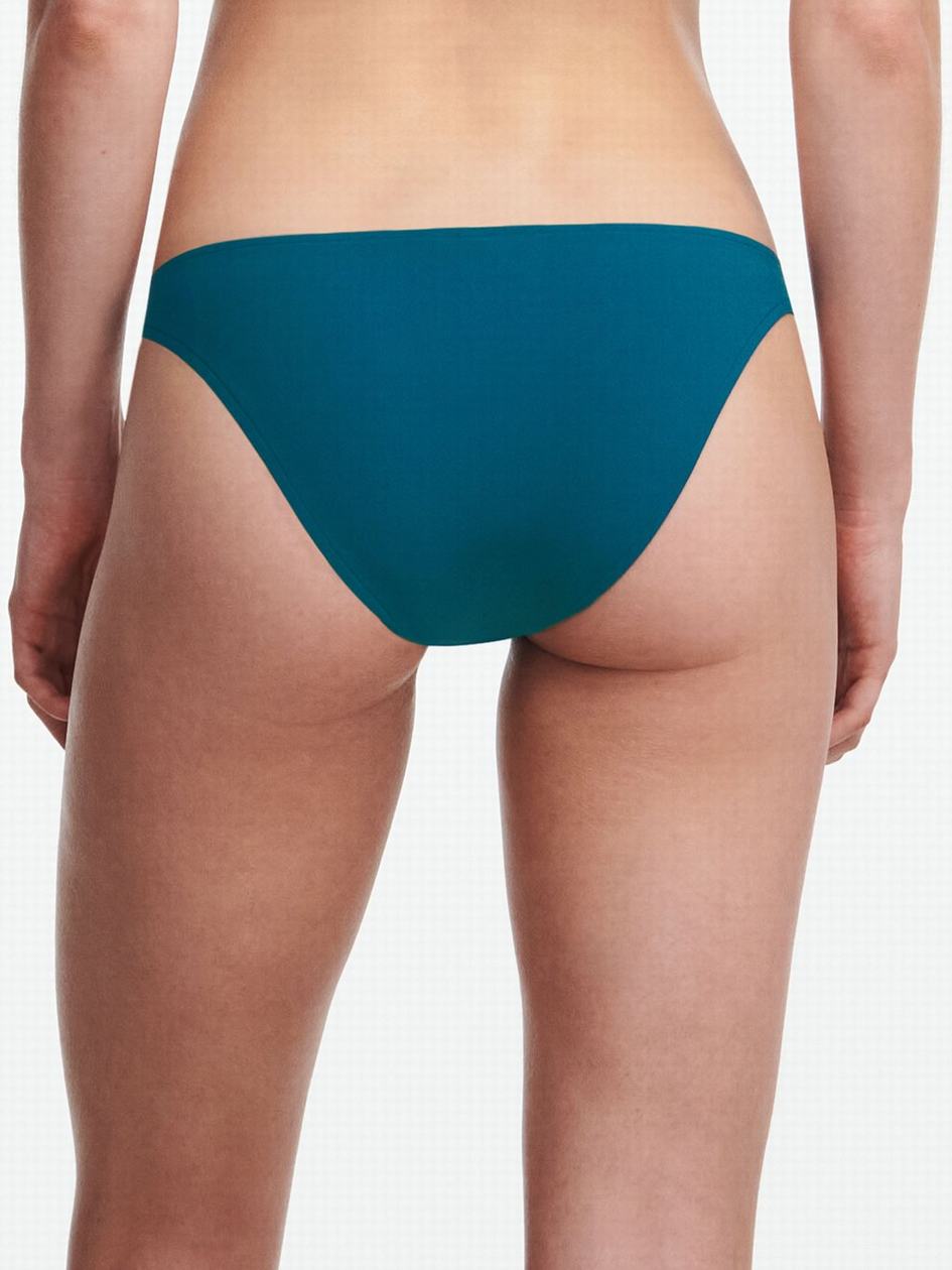 Blue Women Chantelle Celestial Cheeky Swim Bikini Bottoms | YZB3385RM