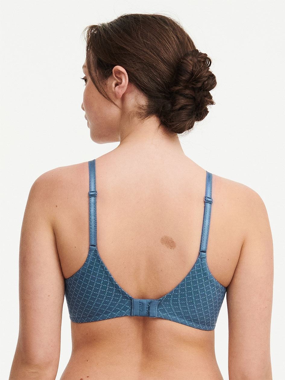 Blue Women Chantelle Norah Chic Comfort Flex T-Shirt Bra | CPF657YD