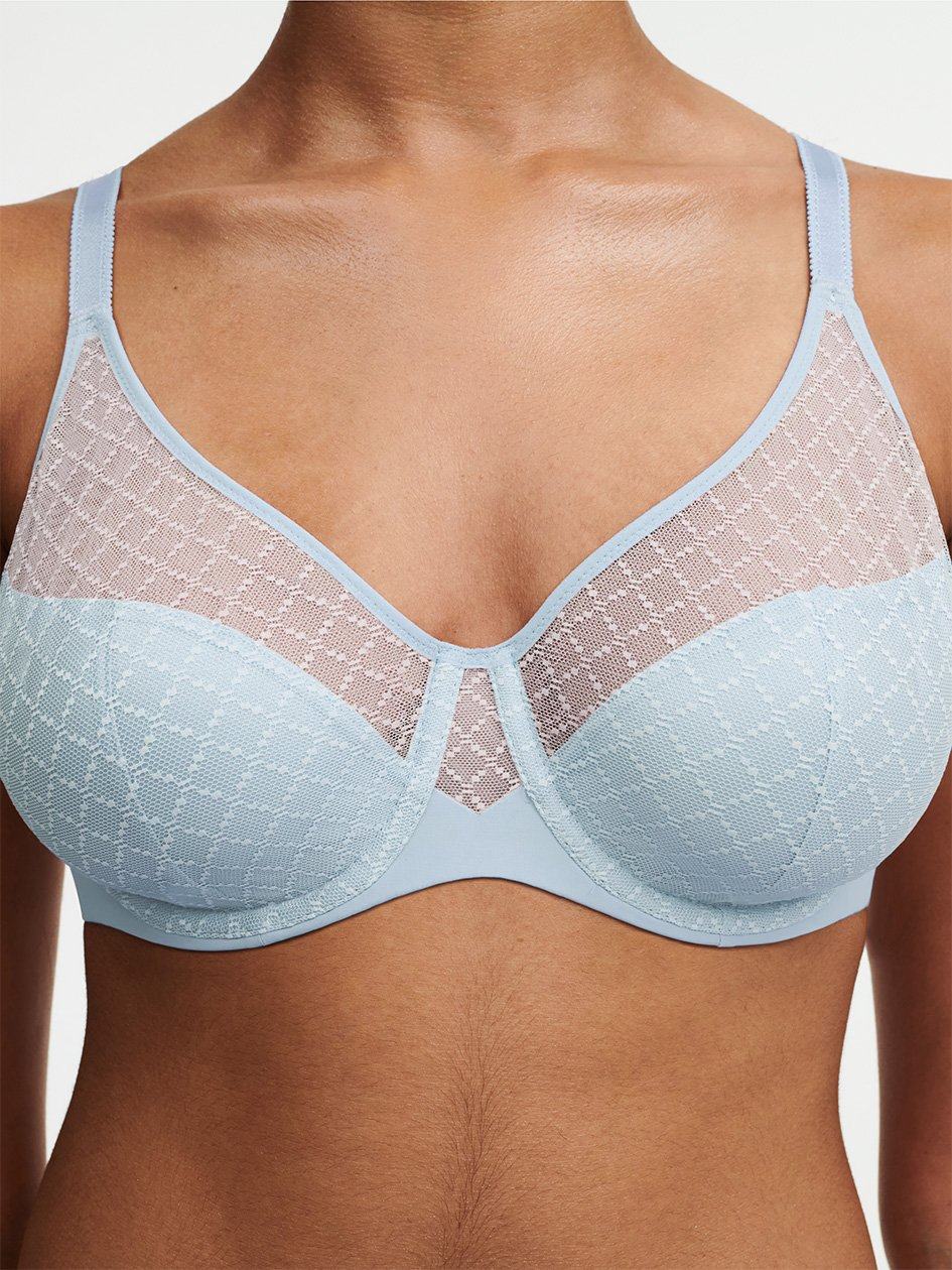 Blue Women Chantelle Norah Chic Underwire Bras | RZQ7291BE