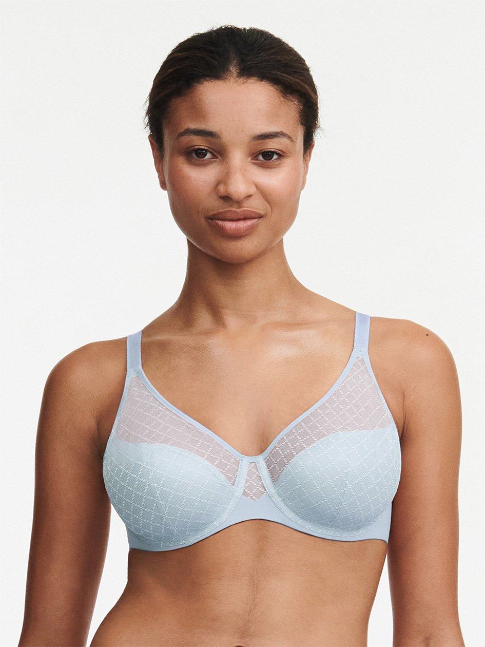 Blue Women Chantelle Norah Chic Underwire Bras | RZQ7291BE