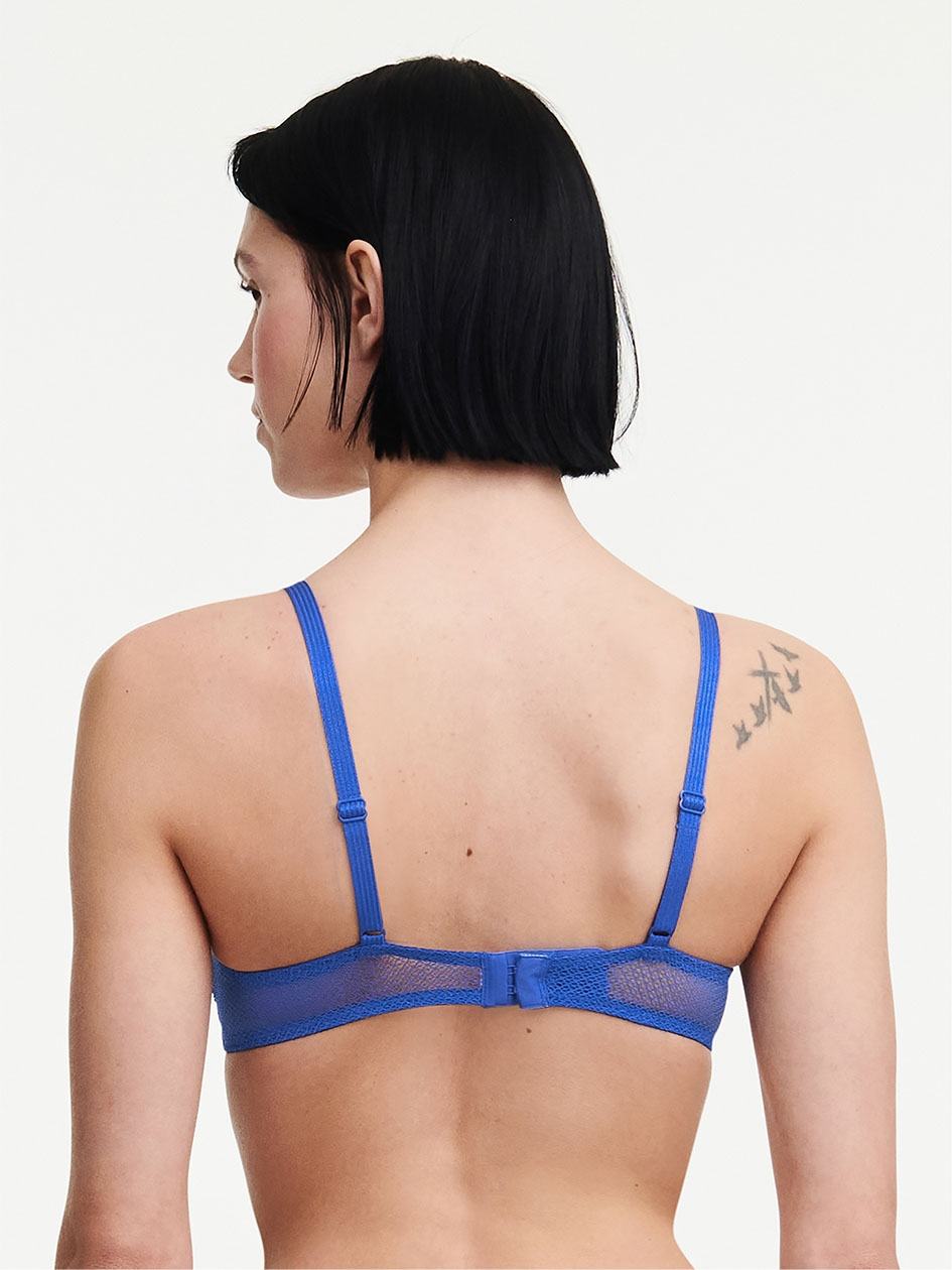 Blue Women Chantelle Olivia Demi Bras | KFM6053RF