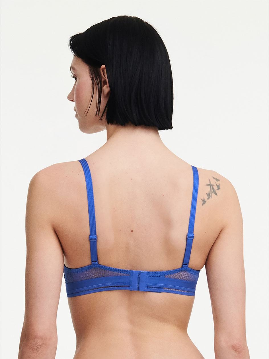 Blue Women Chantelle Olivia Wireless Bras | WJN9539TU