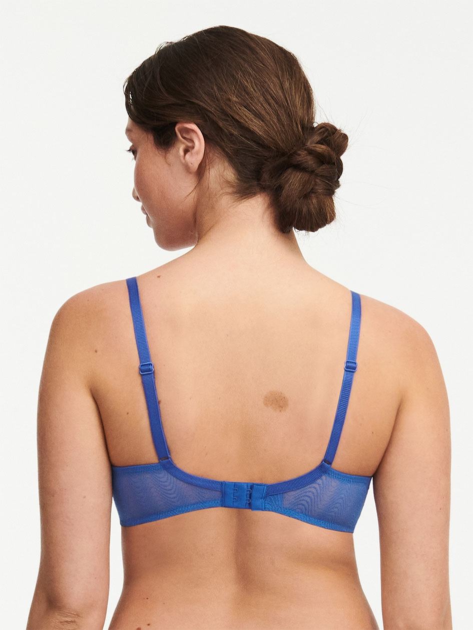 Blue Women Chantelle Romane Plunge T-Shirt Bra | BOK884YC