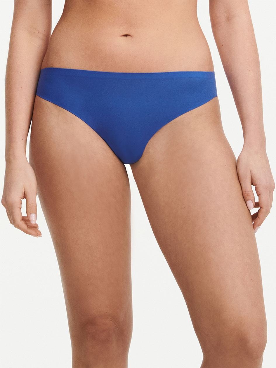 Blue Women Chantelle SoftStretch Thong Panty | FZV347GN