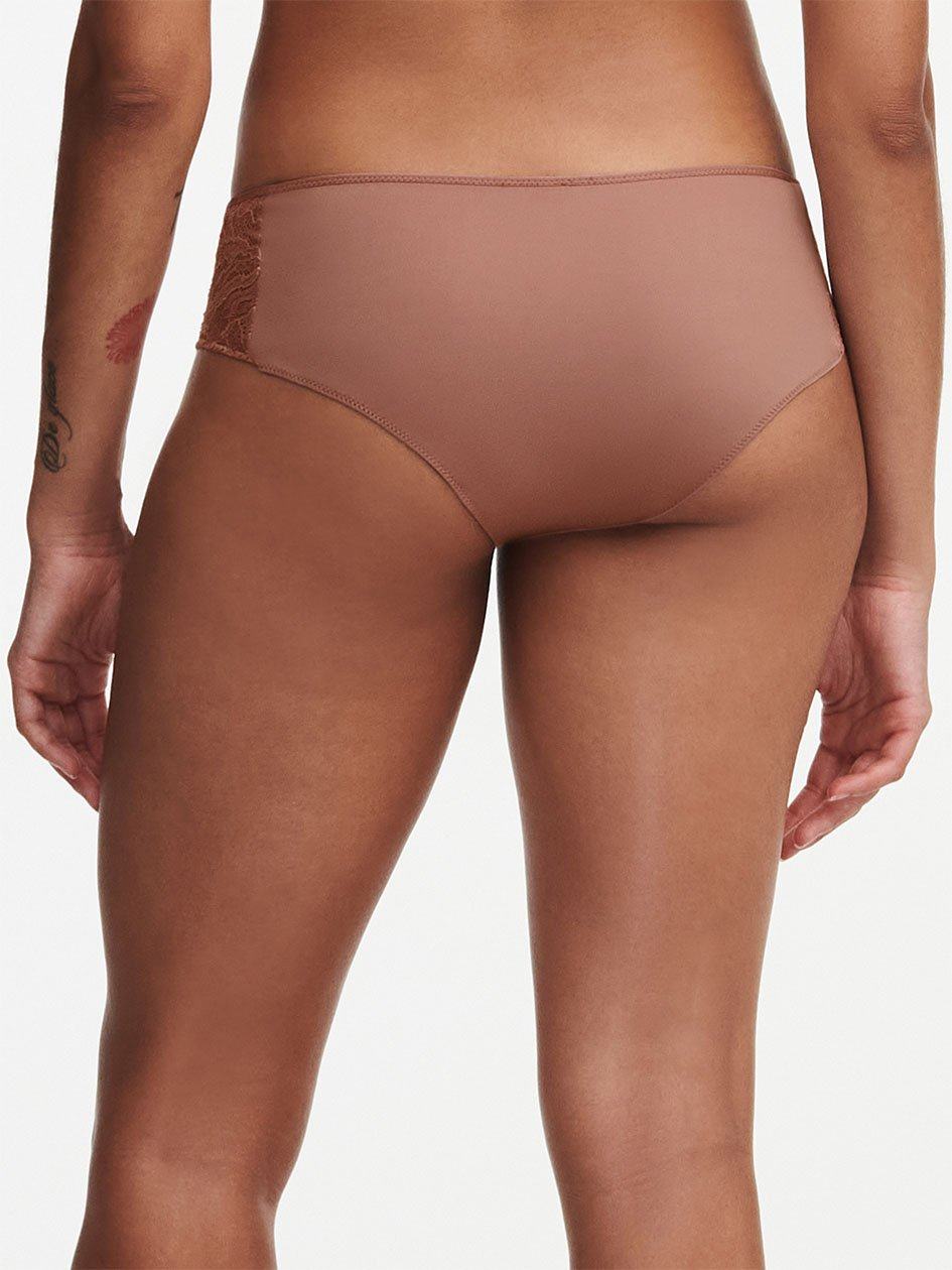 Brown Women Chantelle Naya Lace Hipster Panty | TJL3884TF