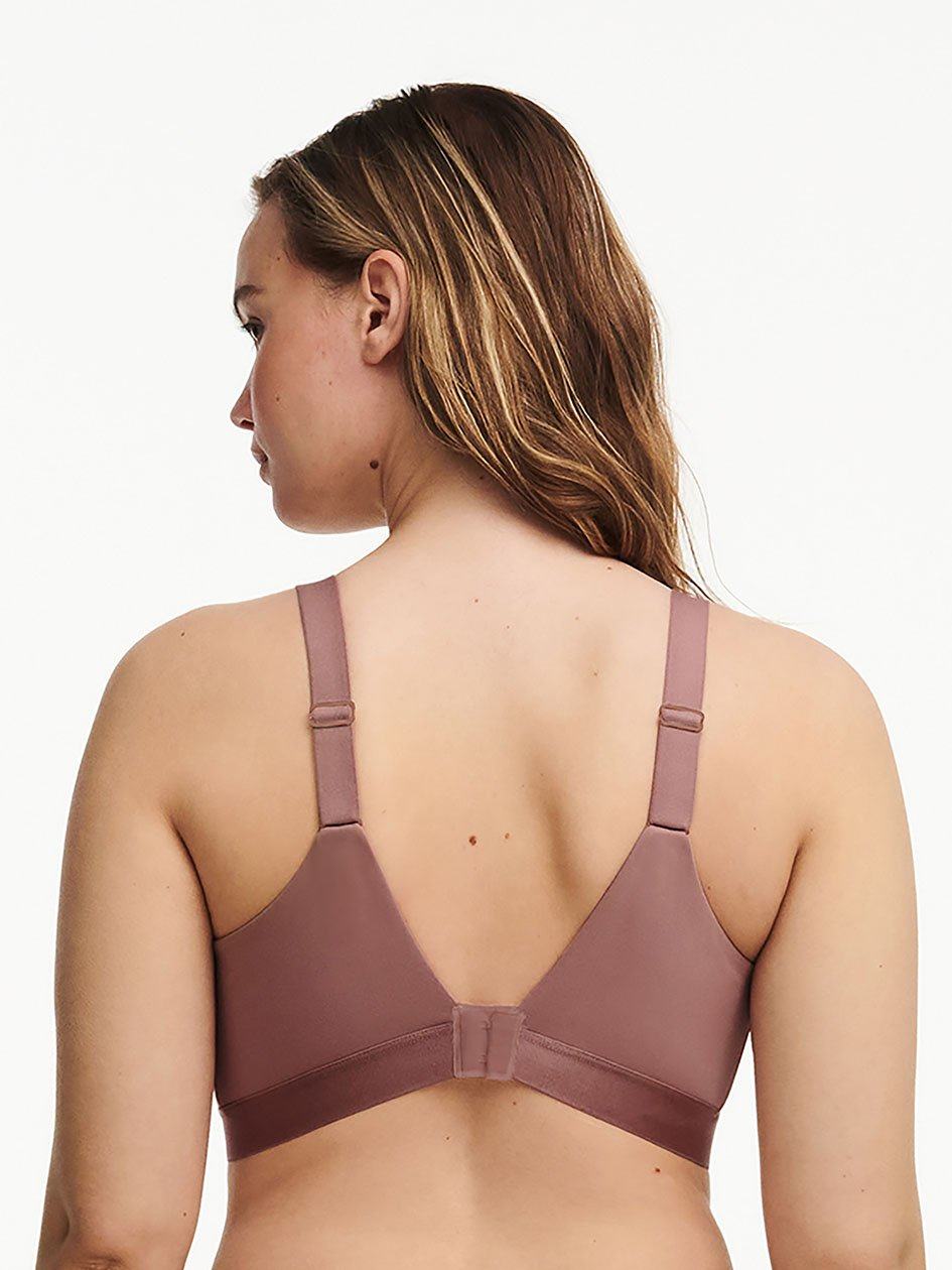 Brown Women Chantelle Norah Comfort Supportive Wirefree Bras | BHS9343VE