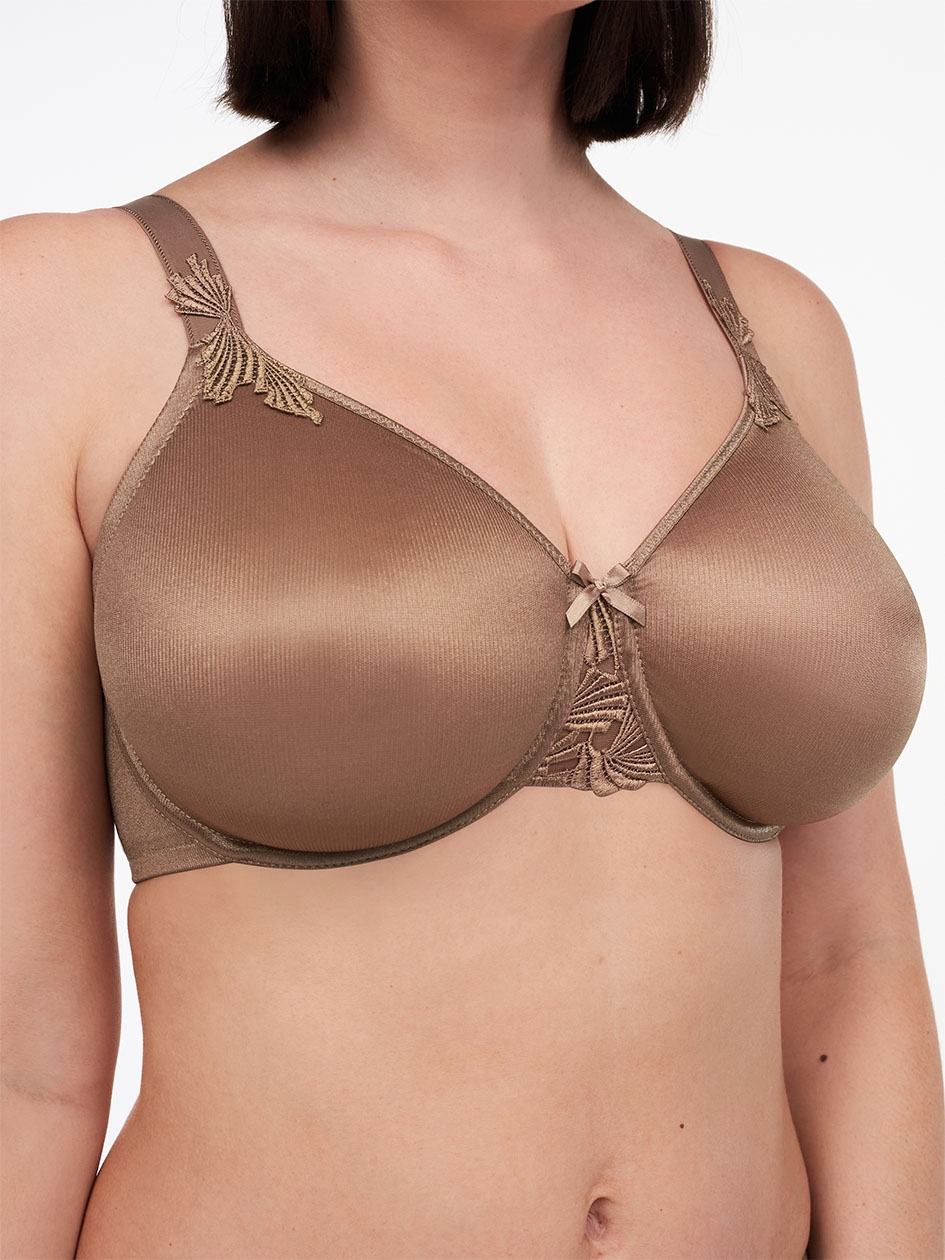 Chocolate Women Chantelle Hedona Seamless Minimizer Unlined Bra | SYH2337PQ