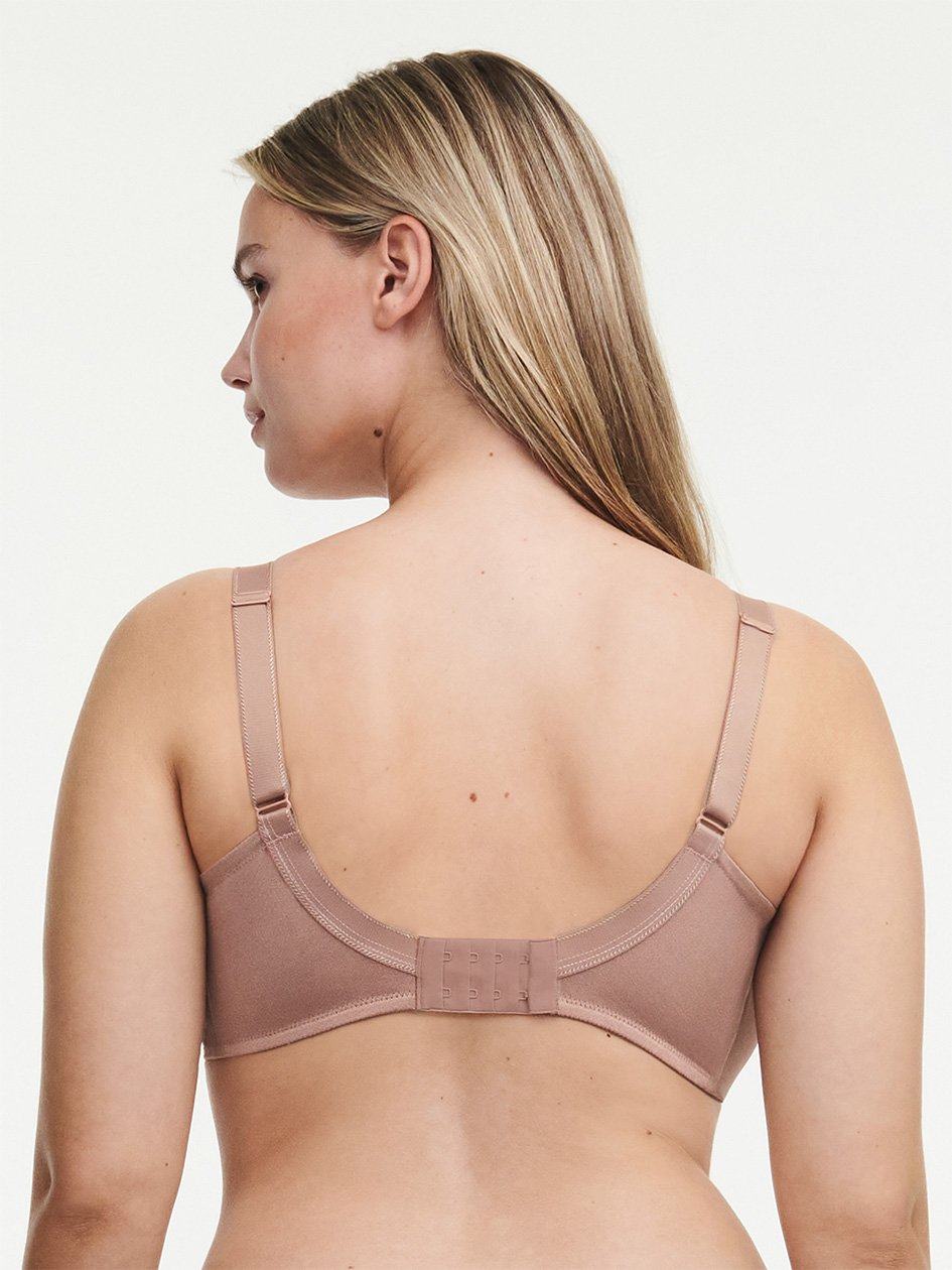 Coffee Rose Women Chantelle Hedona Seamless Minimizer Unlined Bra | DYI25100IL