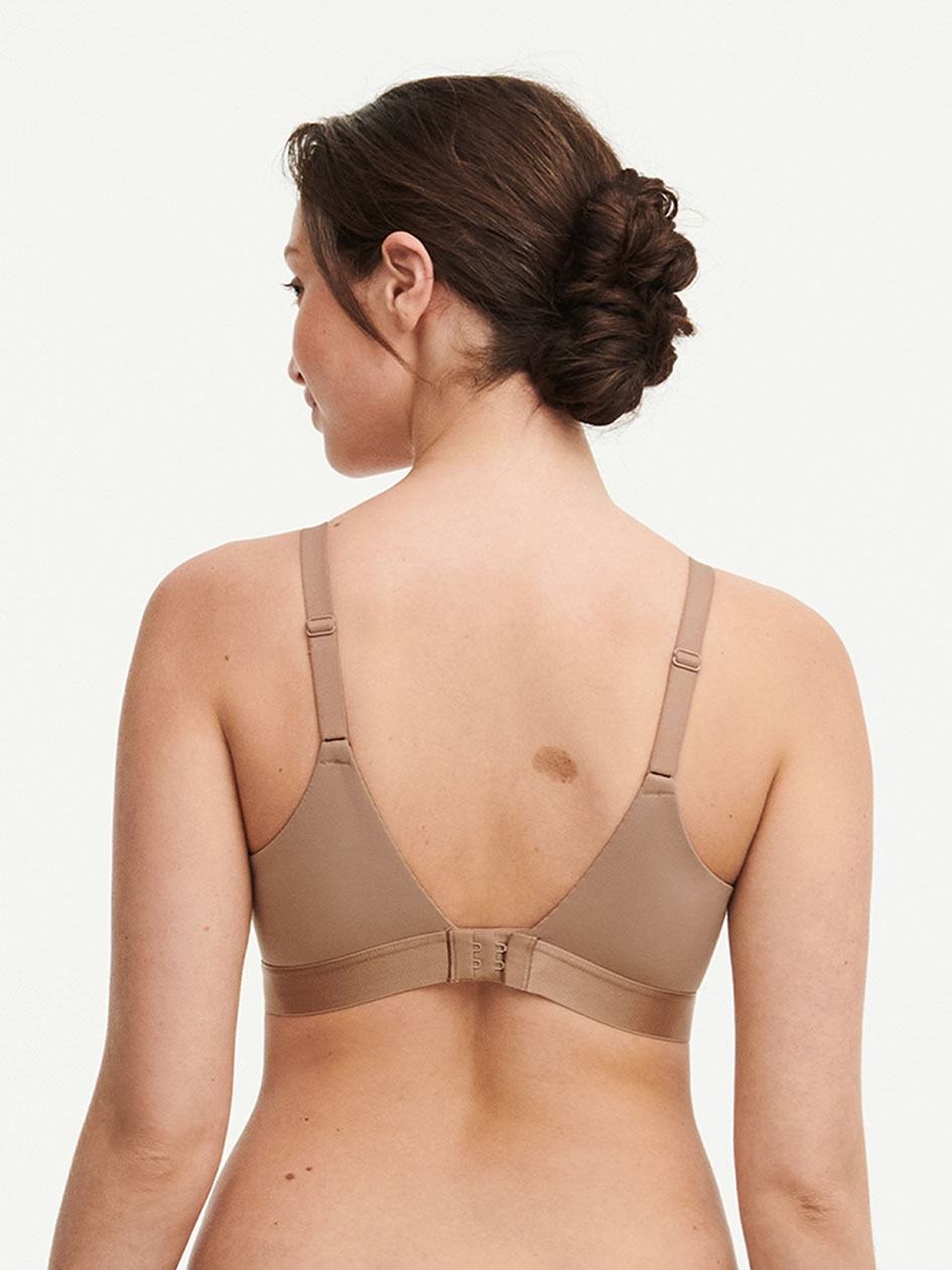 Coffee Women Chantelle Norah Comfort Supportive Wirefree Bras | CGQ898JP