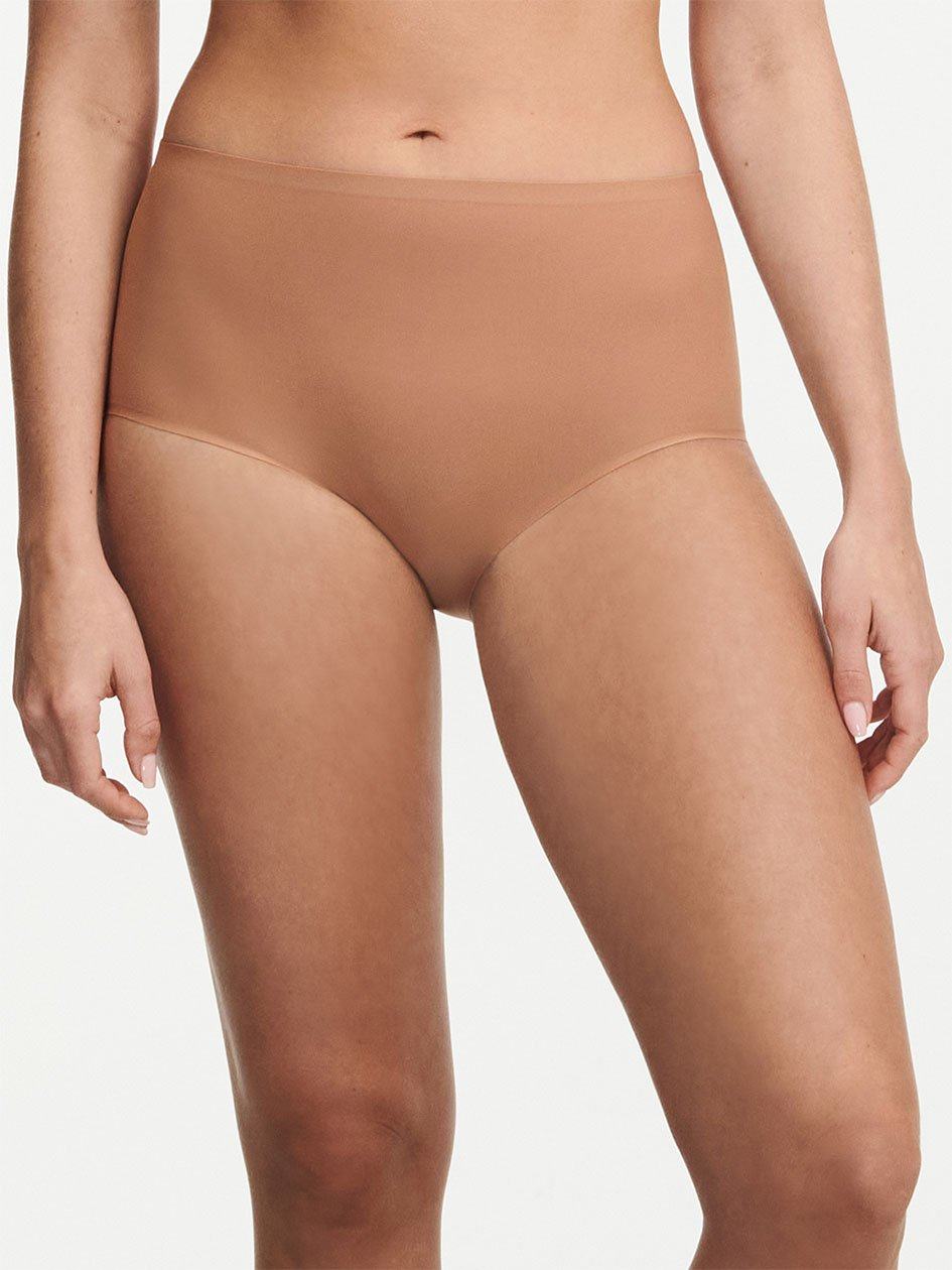 Coffee Women Chantelle SoftStretch Briefs | OIB475TY