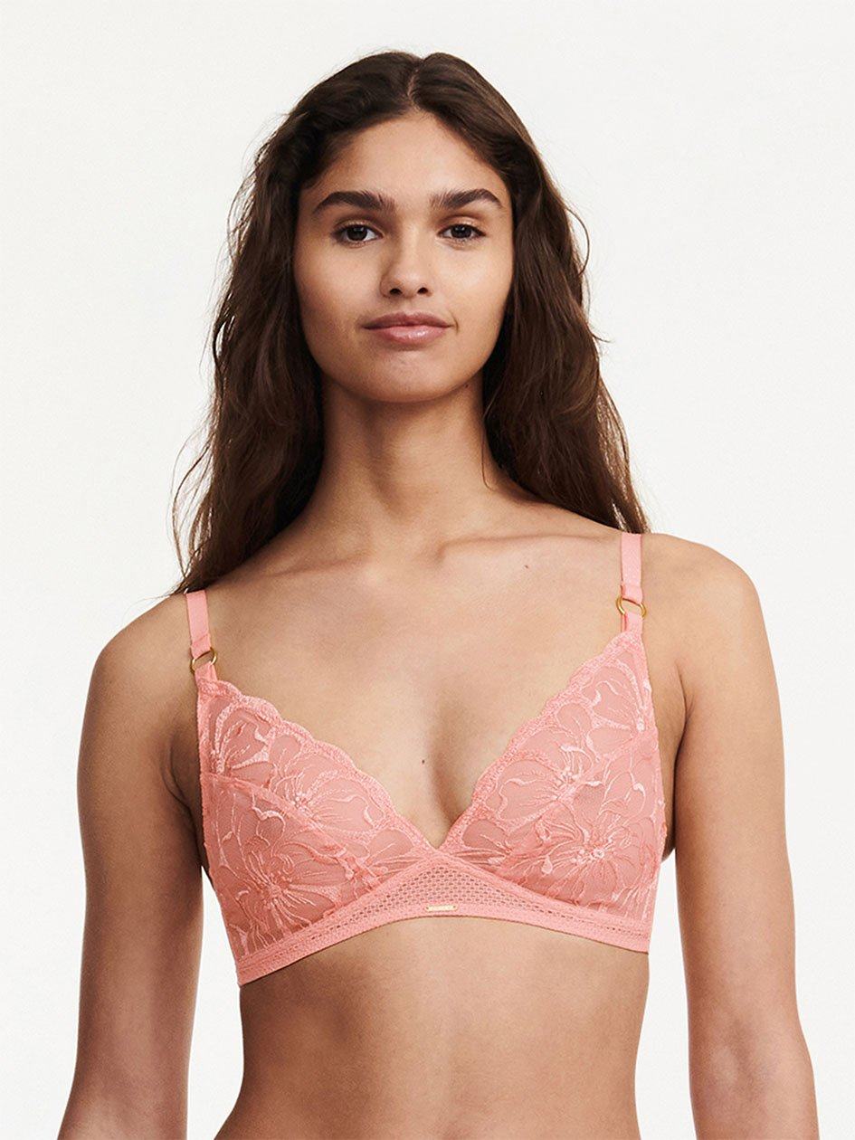 Coral Women Chantelle Fleurs Wirefree Bras | BMB2043LW