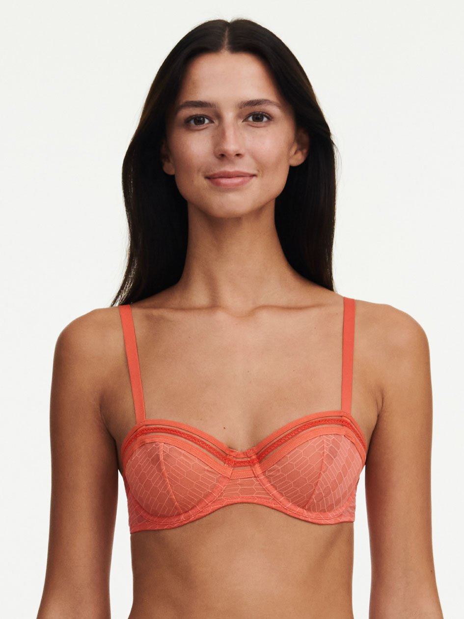 Coral Women Chantelle Only Manhattan Demi Bras | DEX8068GJ