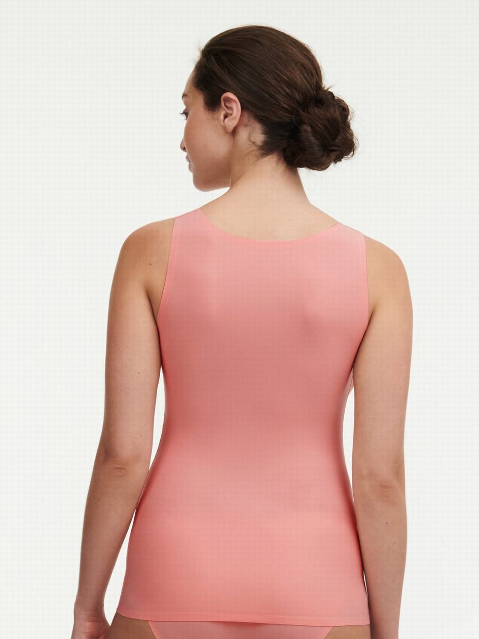 Coral Women Chantelle SoftStretch Smooth Tank Top | IPK1444WA