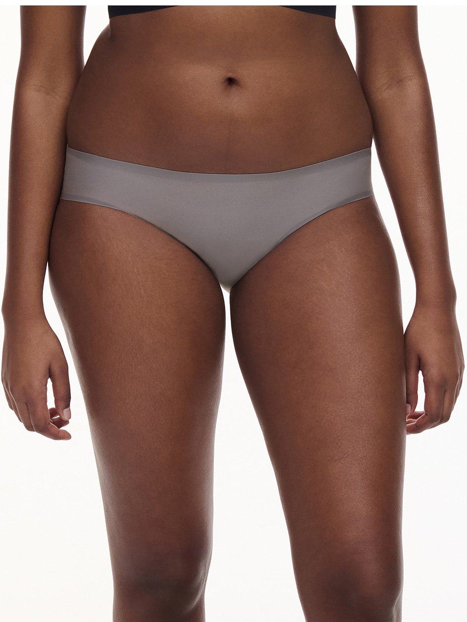 Dark Grey Women Chantelle SoftStretch Bikini Panty | HMW6250EQ