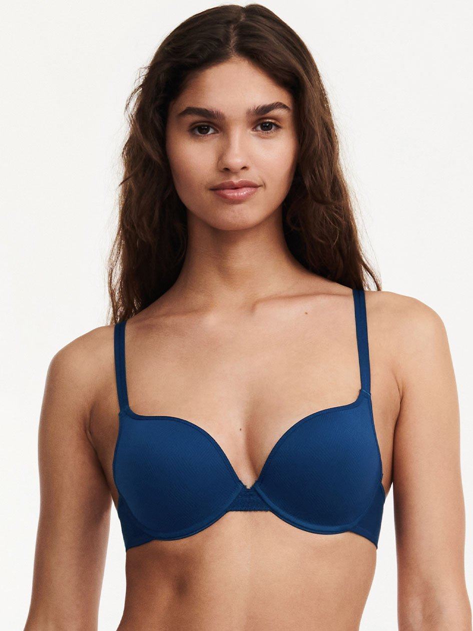 Deep Blue Women Chantelle Dream Today Push Up Bra | RSS7088FZ