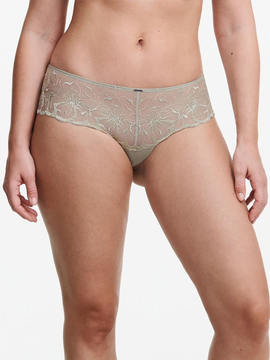 Green Women Chantelle Fleurs Hipster Panty | ZKH7296JK