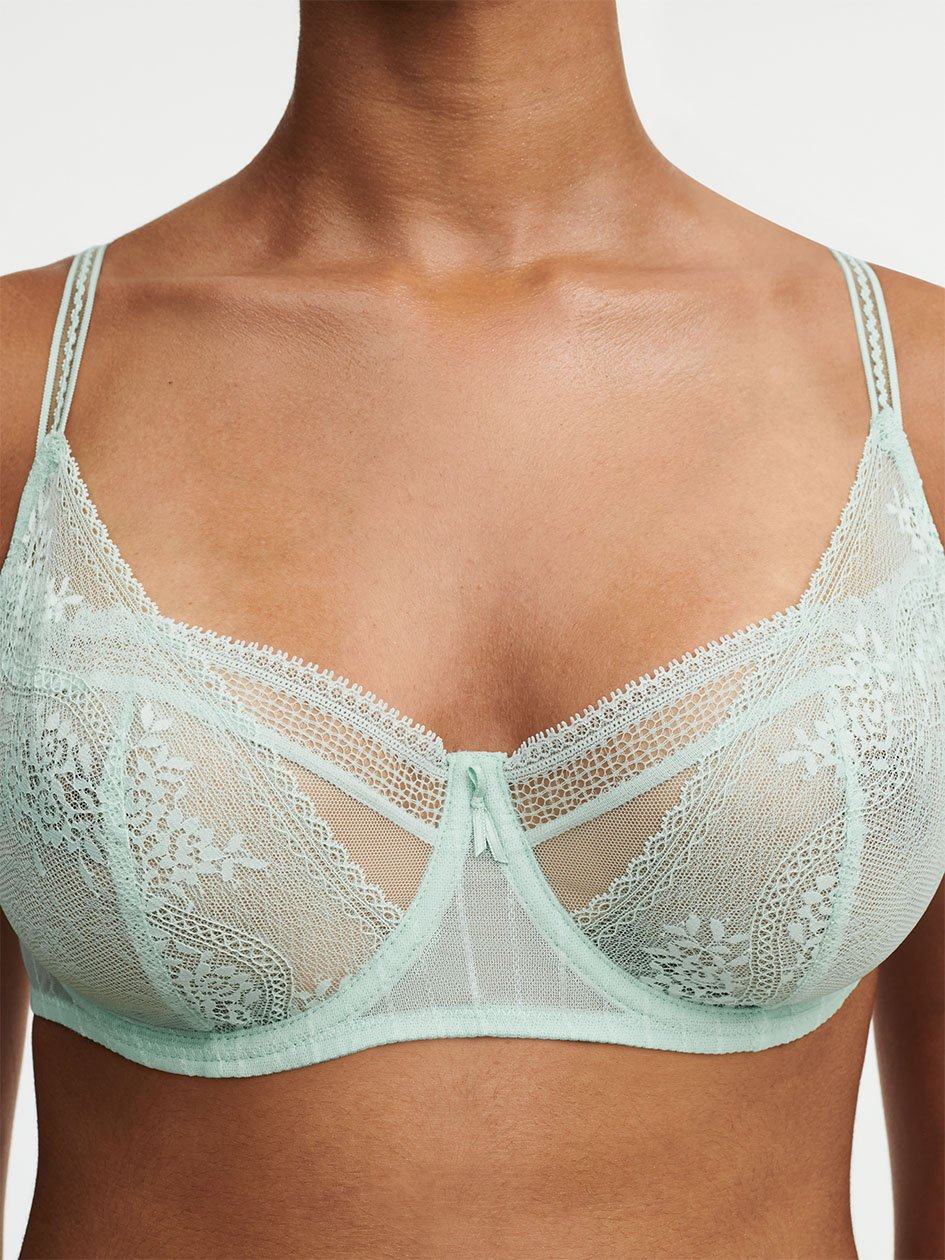 Green Women Chantelle Maddie Demi Bras | UMK8778GB