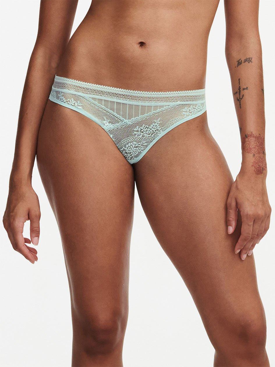 Green Women Chantelle Maddie Thong Panty | MXY3961DV