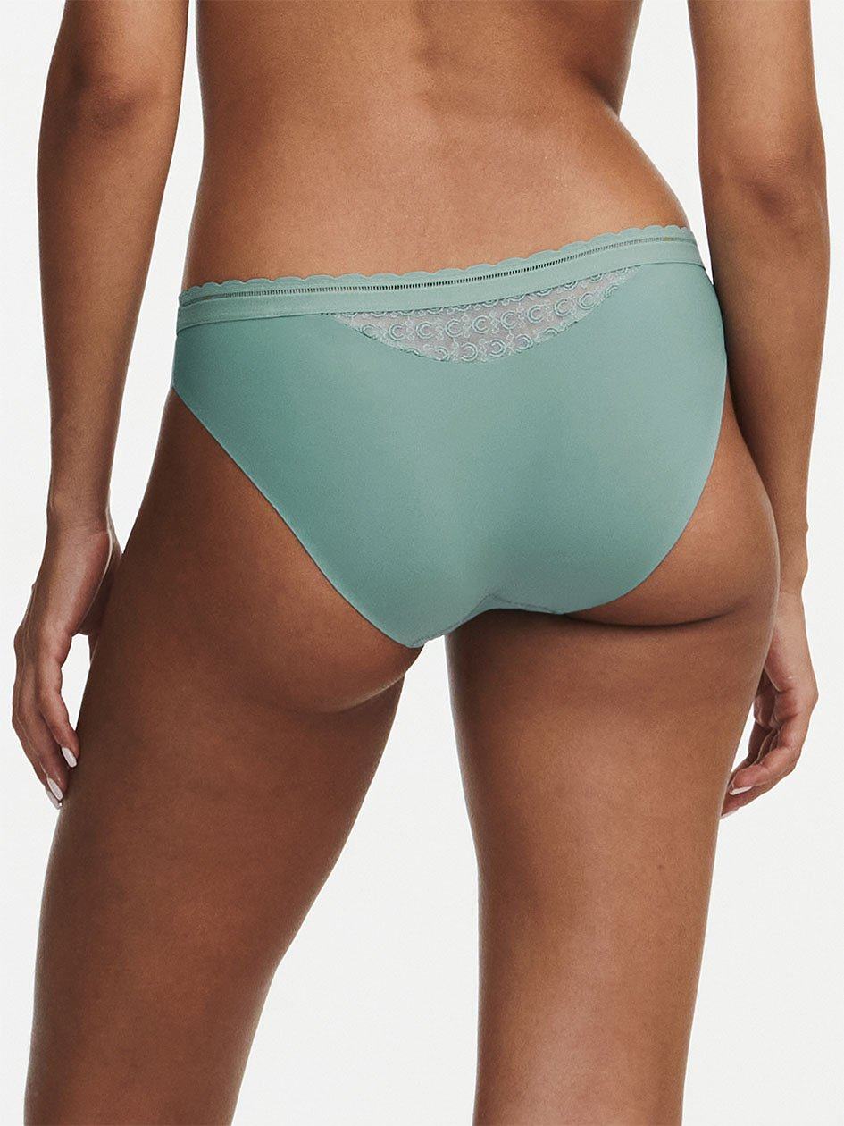 Green Women Chantelle Monogram Bikini Bottoms | IKT4043FF