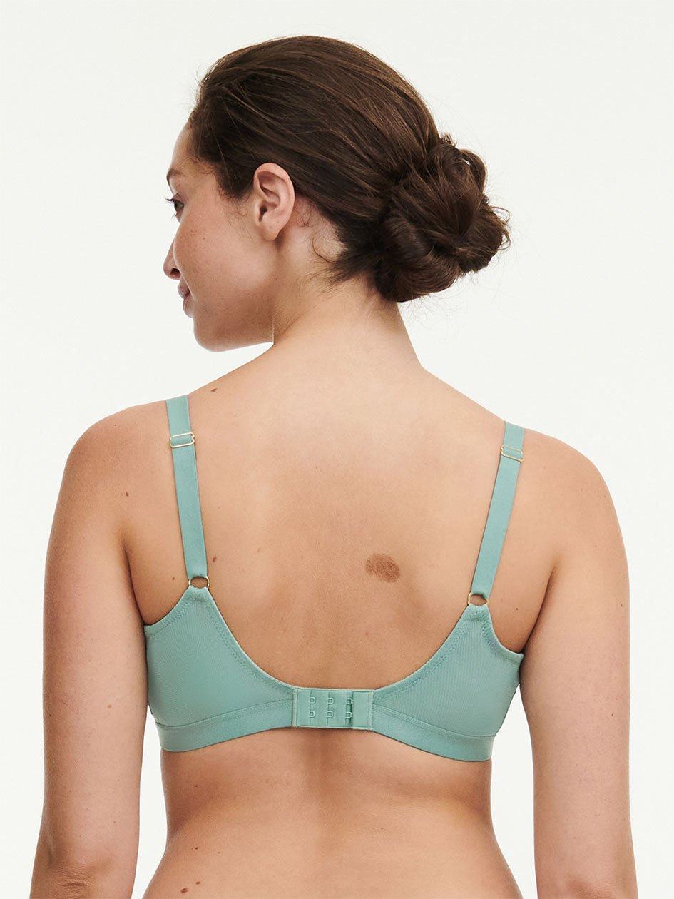 Green Women Chantelle Monogram Demi Unlined Bra | EAC9337BC