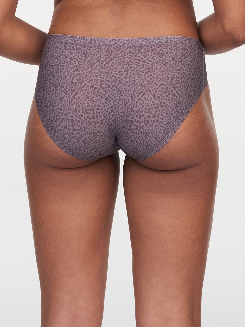 Grey Brown Leopard Women Chantelle SoftStretch Hipster Panty | IVI328JG