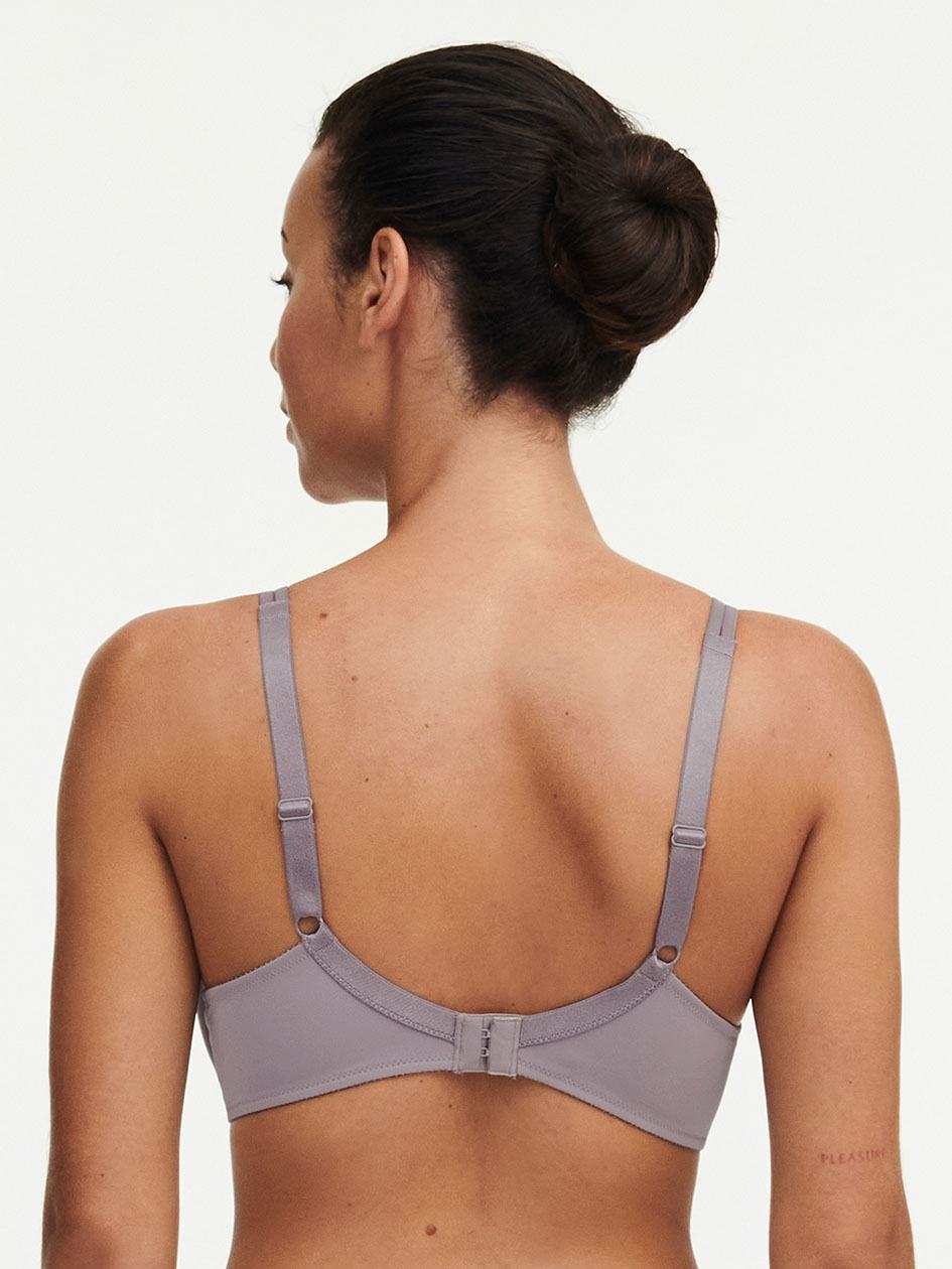 Grey Women Chantelle Basic Invisible Smooth Support T-Shirt Bra | XTU7710LS