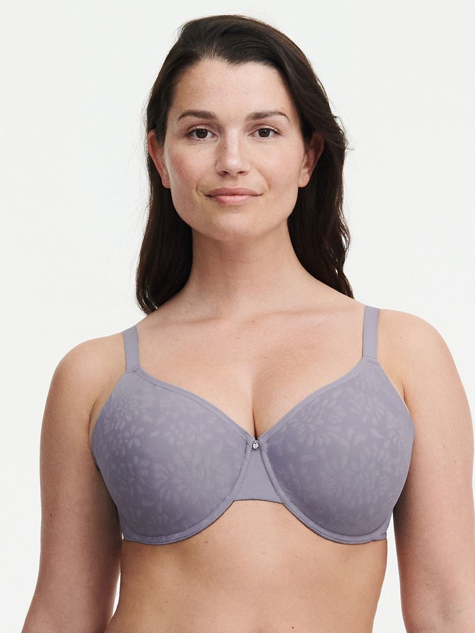 Grey Women Chantelle Comfort Chic Back Shaping Minimizer Bras | HXO291DM