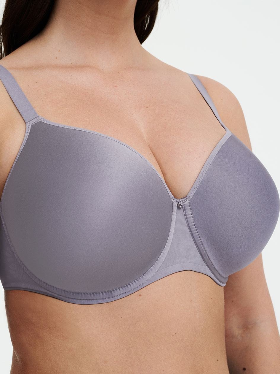 Grey Women Chantelle Comfort Chic Full Coverage Custom Fit Bras | VTP7025XR