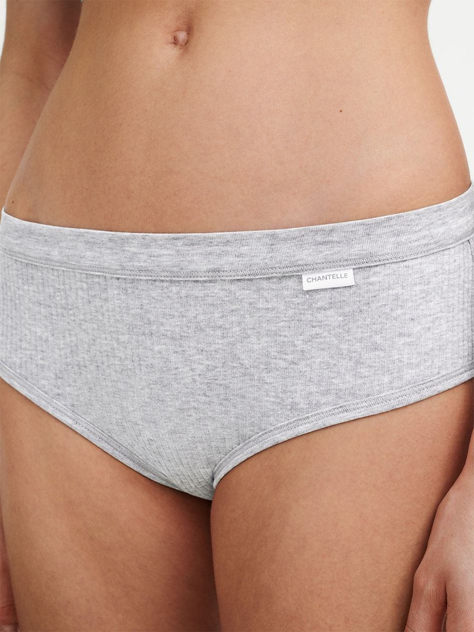 Grey Women Chantelle Cotton Comfort Hipster Panty | BTZ9923GJ