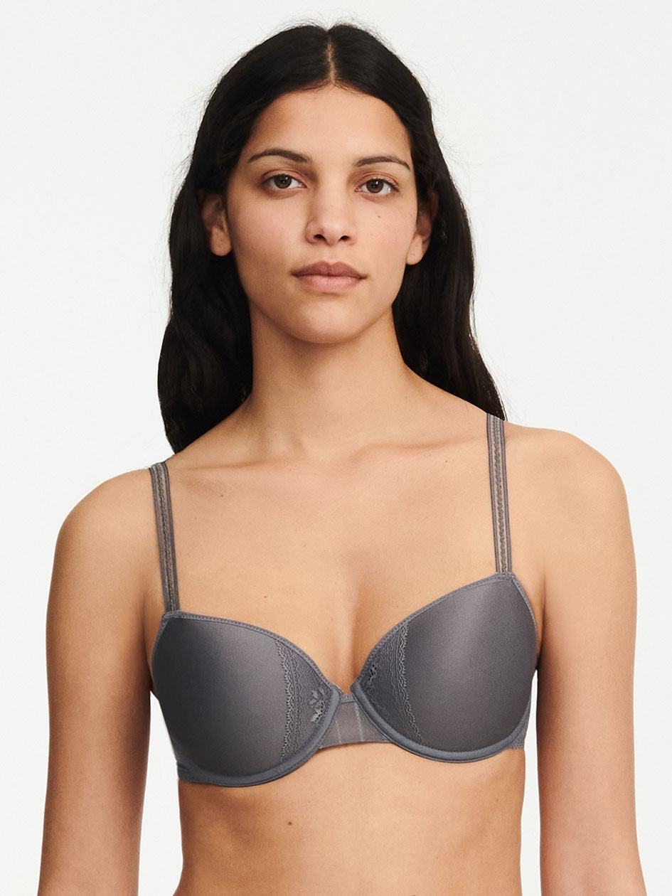 Grey Women Chantelle Maddie Memory Foam Bras | BPK5247HX