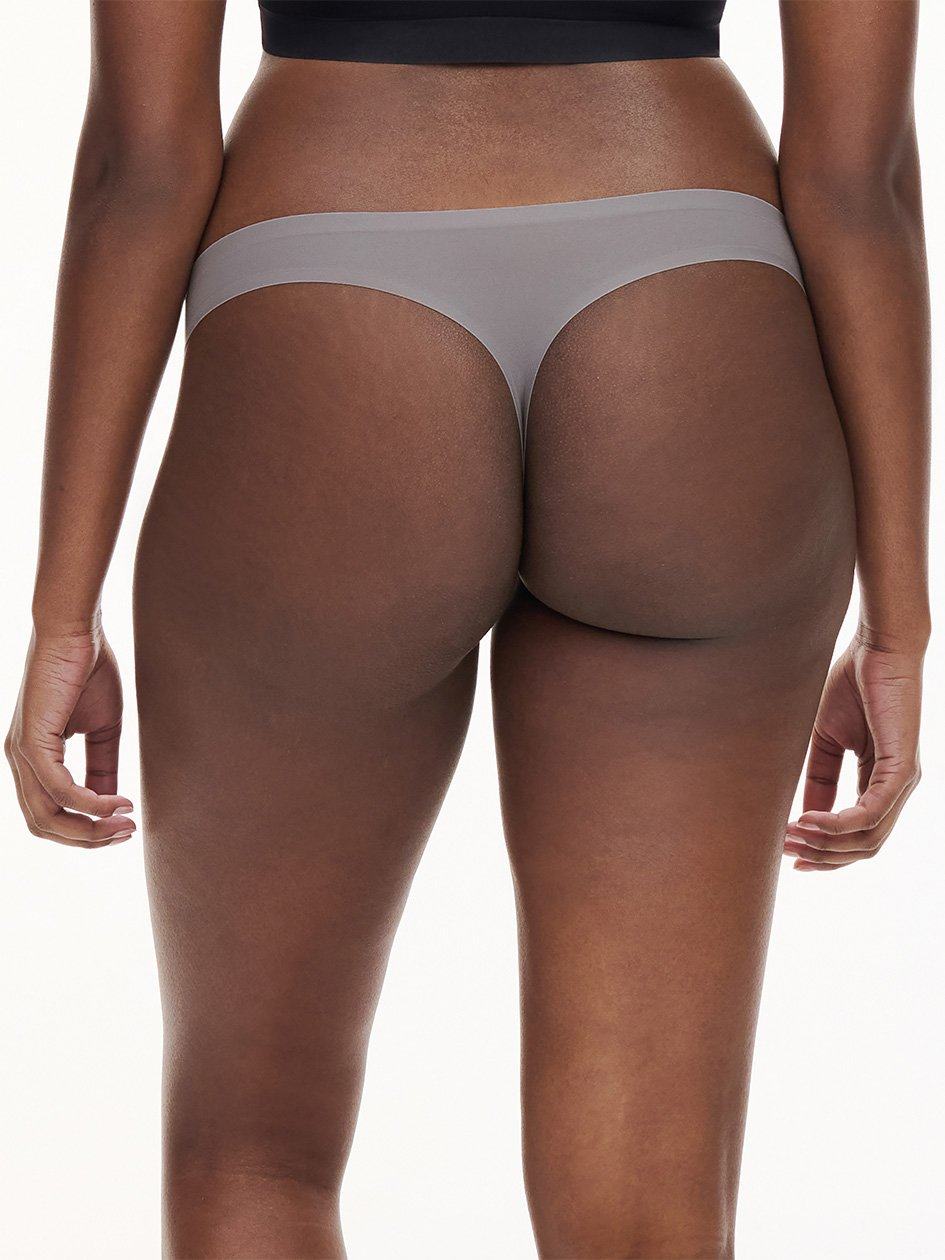 Grey Women Chantelle SoftStretch Thong Panty | FXL2746SB