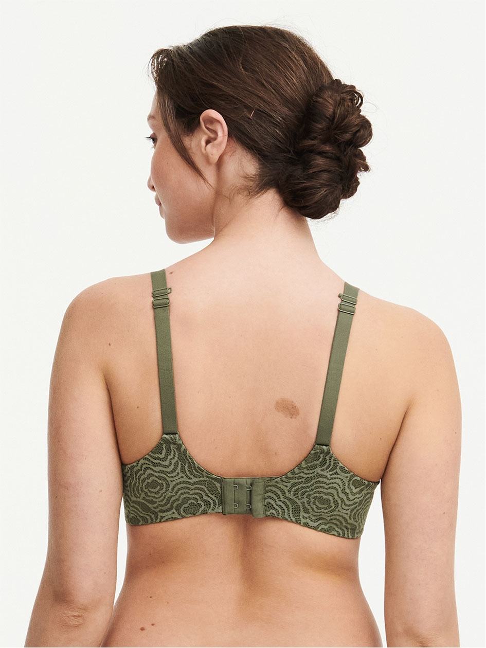 Khaki Green Women Chantelle C Jolie Comfort Convertible T-Shirt Bra | QFR3366ND