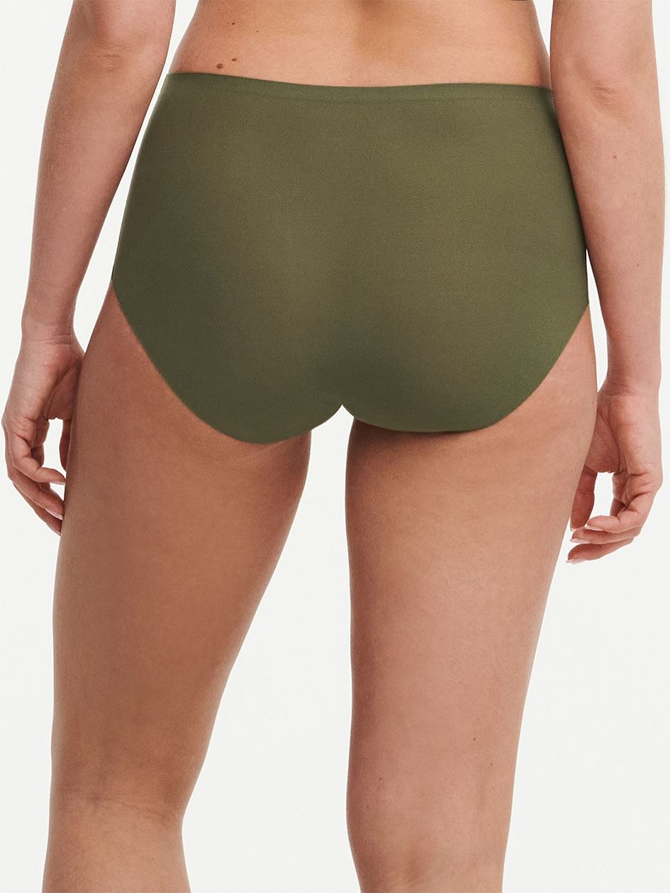 Khaki Green Women Chantelle SoftStretch Briefs | CRG459BZ