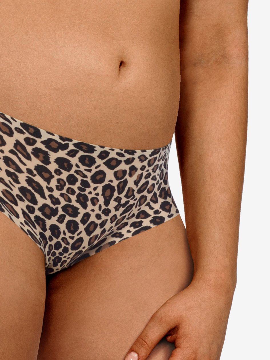 Leopard Beige Women Chantelle SoftStretch Hipster Panty | NBV5737FV