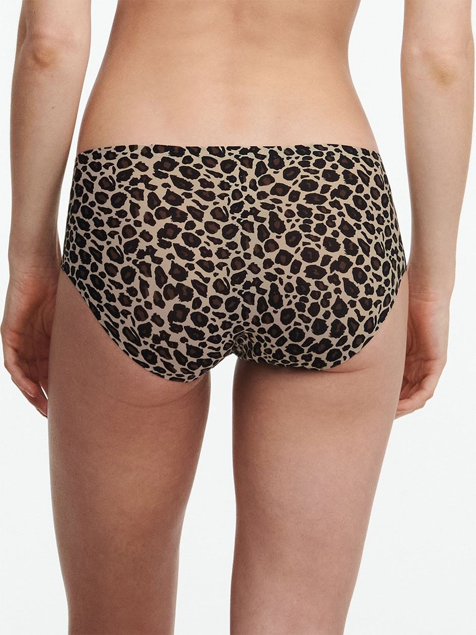 Leopard Beige Women Chantelle SoftStretch Hipster Panty | NBV5737FV